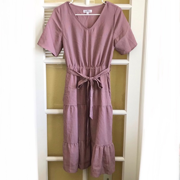 wren & ivory Dresses & Skirts - Rustic Pink midi dress